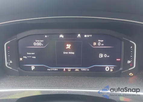 2020 Volkswagen Tiguan 2.0T Se/2.0T Se R-Line Black/2.0T Sel из США, поврежденный, VIN 3VV2B7AX5LM104011